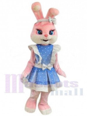 Lapin de Pâques costume de mascotte