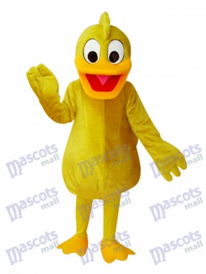 Costume de mascotte adulte de canard jaune Animal