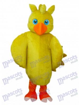 Mascotte de poussin jaune Mascotte Costume adulte