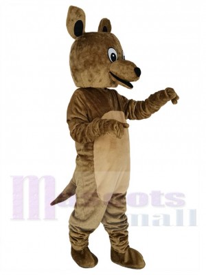 Kangourou mignon avec de longues oreilles Costume de mascotte Animal