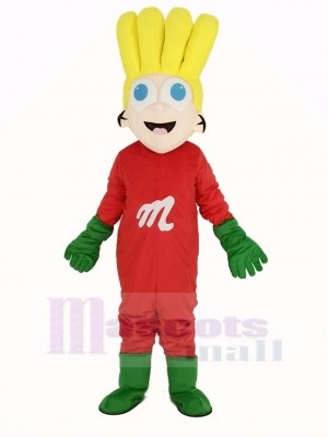 Super Garçon Mascotte Costume