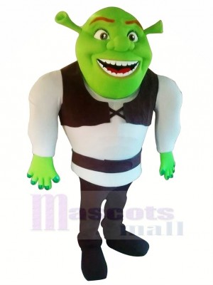 Marrant Shrek Mascotte Les costumes Dessin animé