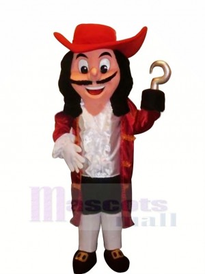 Marrant Pirate Capitaine Mascotte Les costumes Personnes