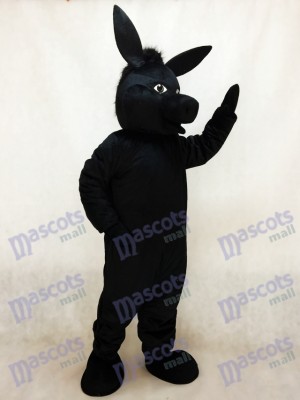 Noir Donald Âne Costume de mascotte Animal