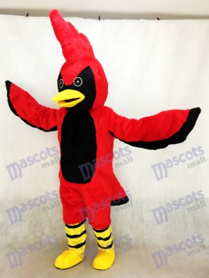 Costume de mascotte adulte Aigle Rouge