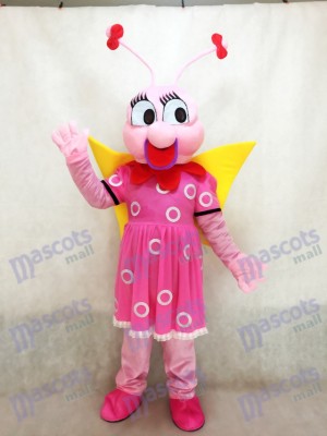 Dame Rose abeille Mascotte Costume Insecte