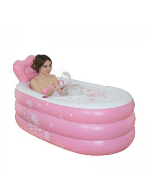 Gonflable Portable Une baignoire Baril Baignoire Pliant Épaississant Chaud En gardant