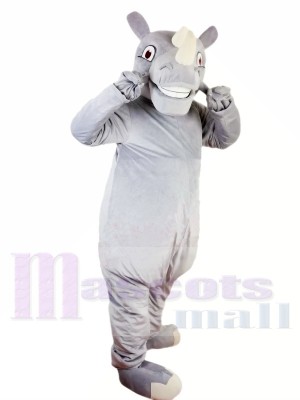 Content Rhinocéros Rhinocéros Costume de mascotte Déguisement Douane Cosplay Thème Mascotte