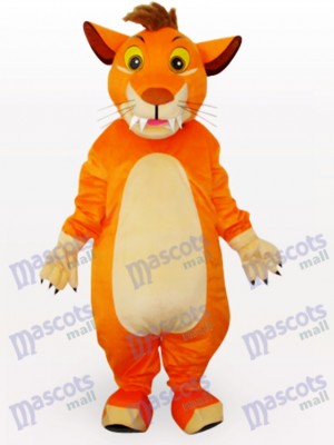 Costume de mascotte animal lion