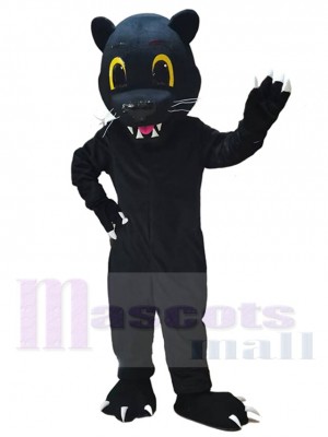 Léopard panthère noire Mascotte Costume Pour les têtes de mascotte adultes