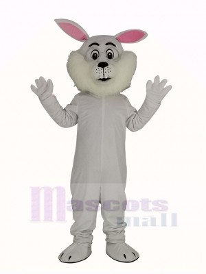 Blanc Pâques lapin Mascotte Costume