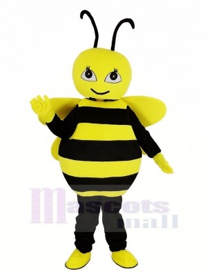 Jaune Peu abeille Mascotte Costume Animal