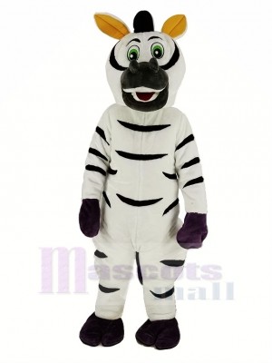 Drôle Zèbre Mascotte Costume Animal