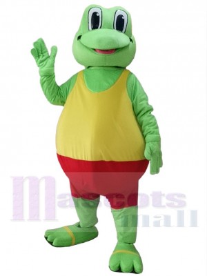 Grenouille mignonne Mascotte Costume Pour les têtes de mascotte adultes