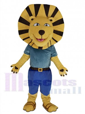 Folie Lion Brun Mascotte Costume Animal