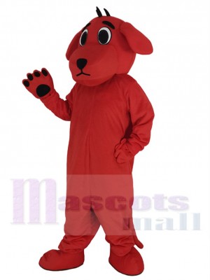 Marrant rouge Chien Costume de mascotte Animal