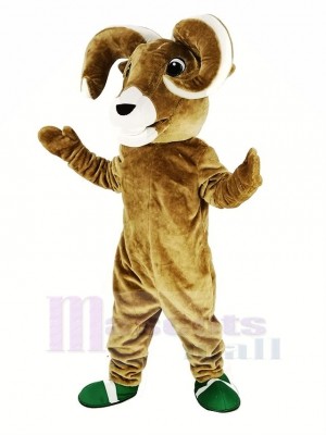 sport marron RAM Mascotte Costume