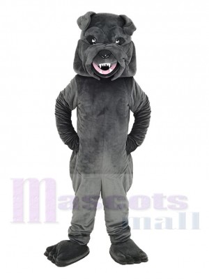 Noir SharPei Chien Mascotte Costume Animal