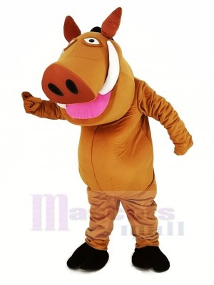 Lion Roi Pumbaa Mascotte Costume