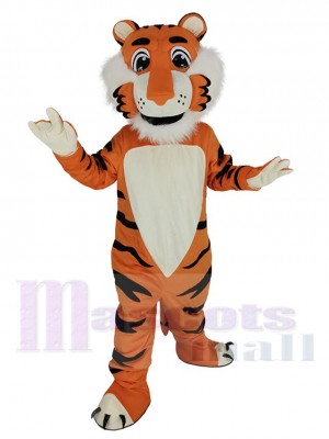 tigre costume de mascotte