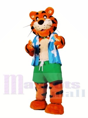 Tigre léger sport Costumes De Mascotte