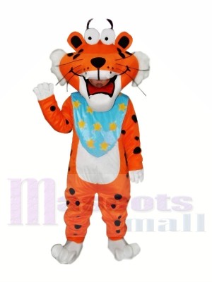 Tigre drôle repéré Costume de mascotte adulte Livraison gratuite