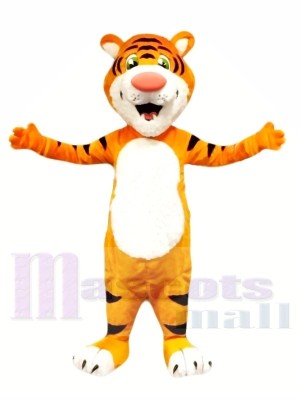 Tigre léger super mignon Costumes De Mascotte