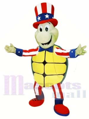 Costumes De Mascotte De Tortue Heureux