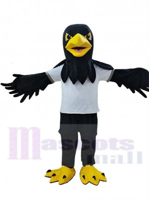 Faucon costume de mascotte