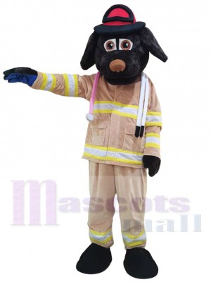 Chien des pompiers Mascotte Costume Pour les têtes de mascotte adultes