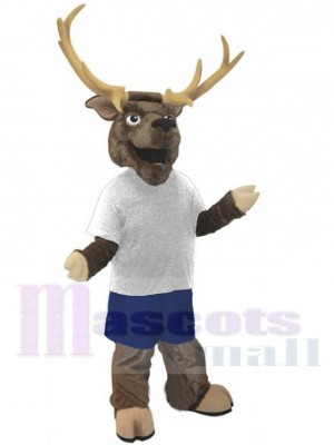 Cerf costume de mascotte