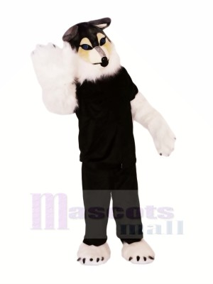 Cool Police Loup Mascotte Déguisements Dessin animé Pas cher