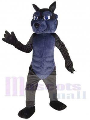 Loup musclé robuste Mascotte Costume Animal