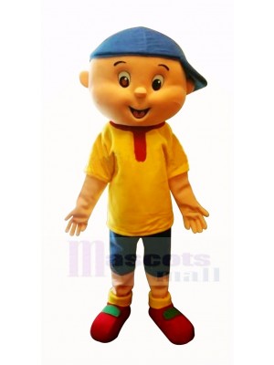 Caillou Avec Bleu Chapeau Mascotte Déguisements Gens