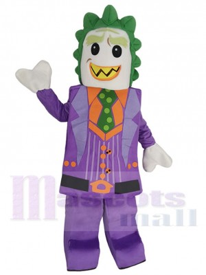 Fou Lego Le Joker Mascotte Costume Dessin animé