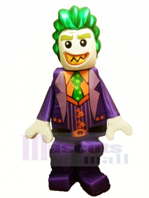 Lego Personnage Joker Mascotte Costume Dessin animé