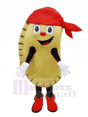 Délicieux Empanada Mascotte Costume Dessin animé