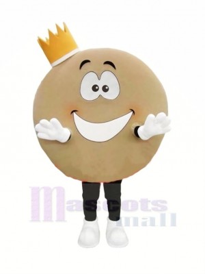 Mignonne Crêpe Mascotte Costume Dessin animé