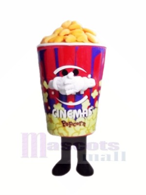 Marrant Pop corn Mascotte Costume Dessin animé