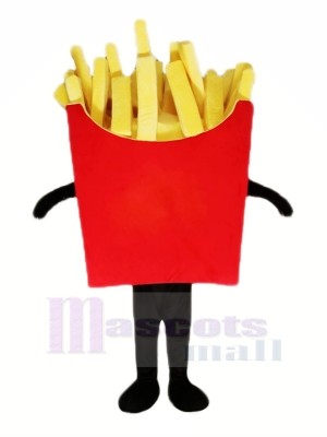 Délicieux Patate frites Mascotte Costume Dessin animé