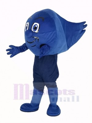 Bleu Comète Mascotte Costume