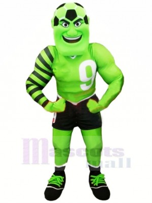 Cool Football Homme Mascotte Costume Dessin animé