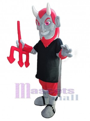 Diable costume de mascotte