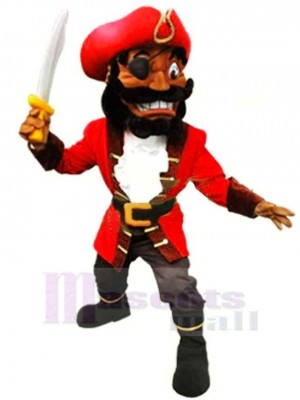Hoch Qualität Pirat im rouge Maskottchen Kostüm Menschen