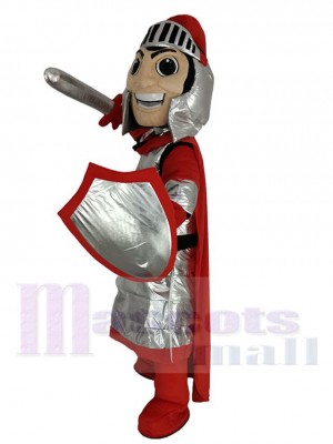 chevalier costume de mascotte