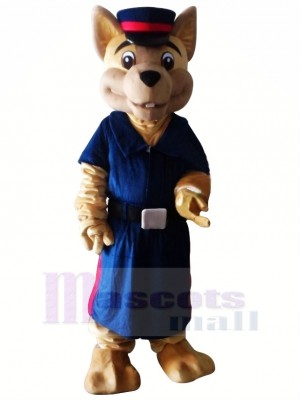 Police Chien Adulte Mascotte Costume Halloween Noël Dessin animé