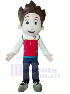 Patte Patrouille Paw Patrol Ryder Mascotte Costume Dessin animé