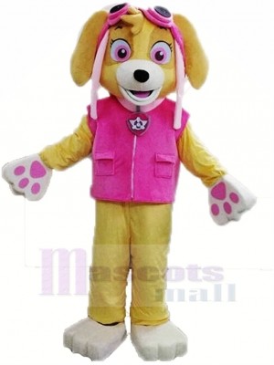 Patte Patrouille Paw Patrol Skye Mascotte Costume Dessin animé