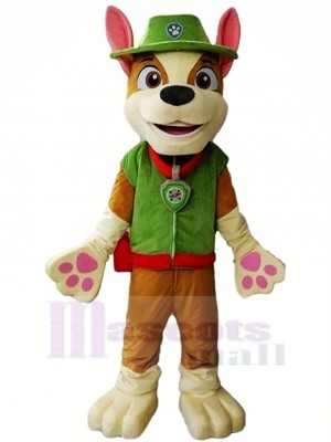 Patte Patrouille Paw Patrol Tracker Mascotte Costume Dessin animé