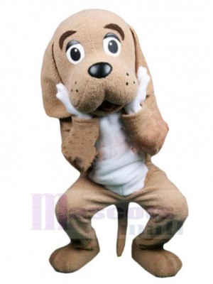 Chien brun adorable Costume de mascotte Animal